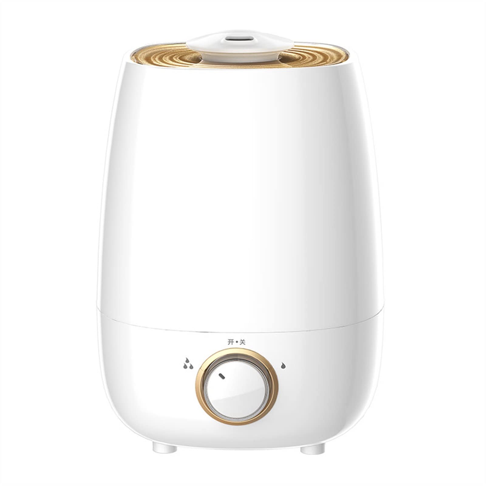 3.5L Quiet Humidifier for Bedroom & Home - Top Fill Oil Diffuser with Adjustable 360° Rotation Nozzle, Auto Shut Off & Knob Control | Perfect for Dry Air Relief, Baby Nursery, Office & Aromatherapy