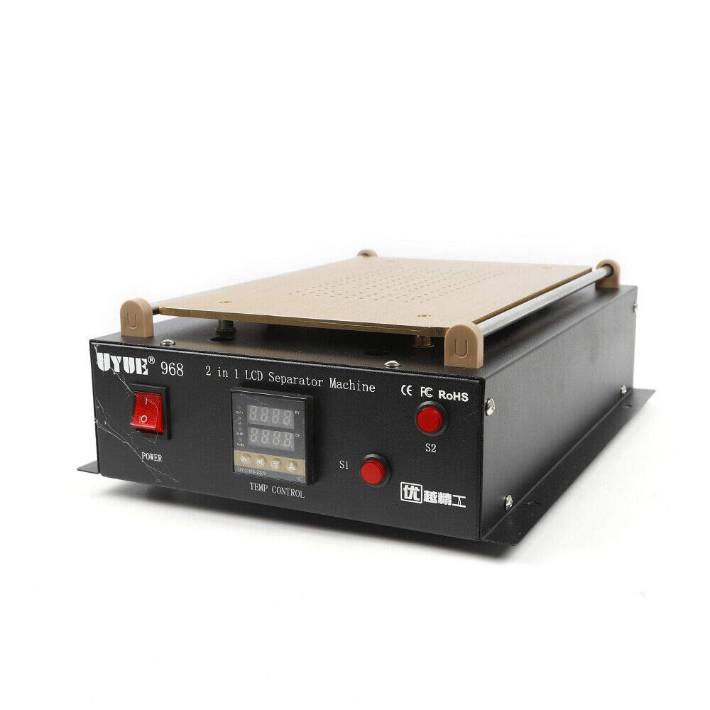 Eapmic 14-inch 600W Digital LCD Separator Machine with Built-in Vacuum Pump - Professional Smartphone & Tablet Screen Repair Tool for iPhone, Samsung, iPad - Perfect for Phone Repair Shops & DIY Technicians