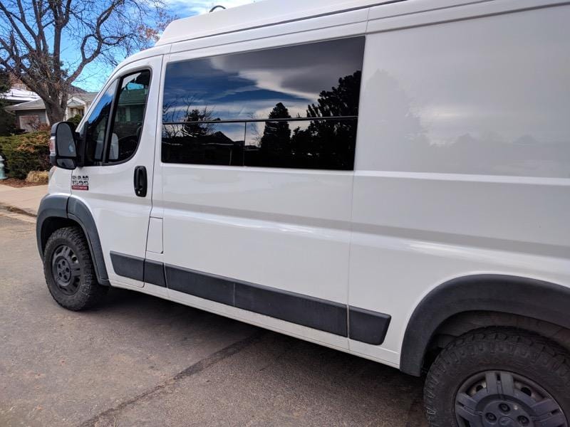 CRL Ram ProMaster Driver Side Front T Vent Window (FW392L) - Replacement Auto Glass for Dodge Ram ProMaster Vans - Improve Ventilation & Visibility for Driving Comfort