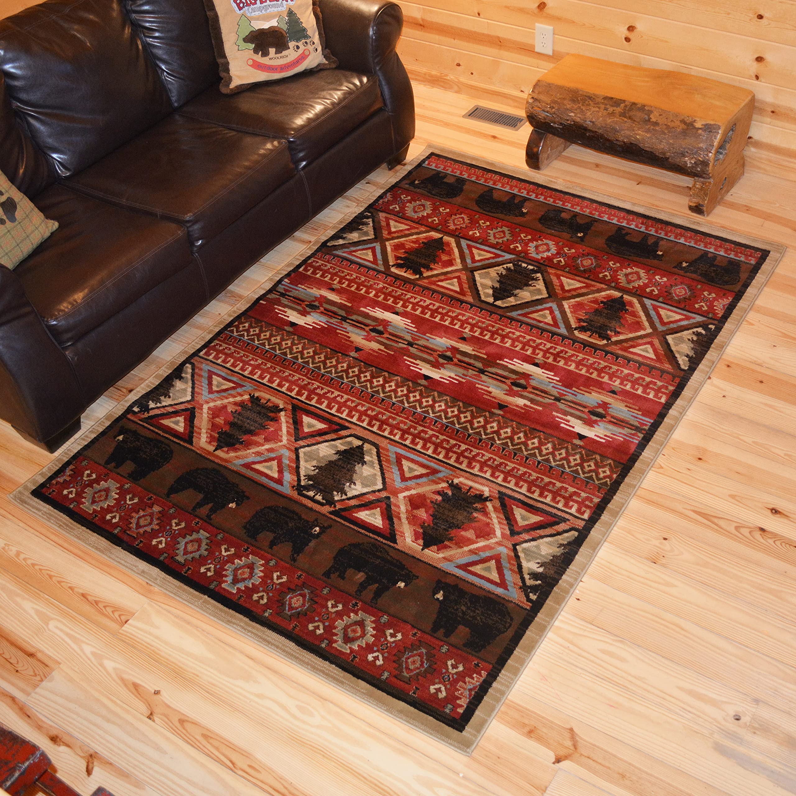 Mayberry Rug Red Pine Area Rug 2'3
