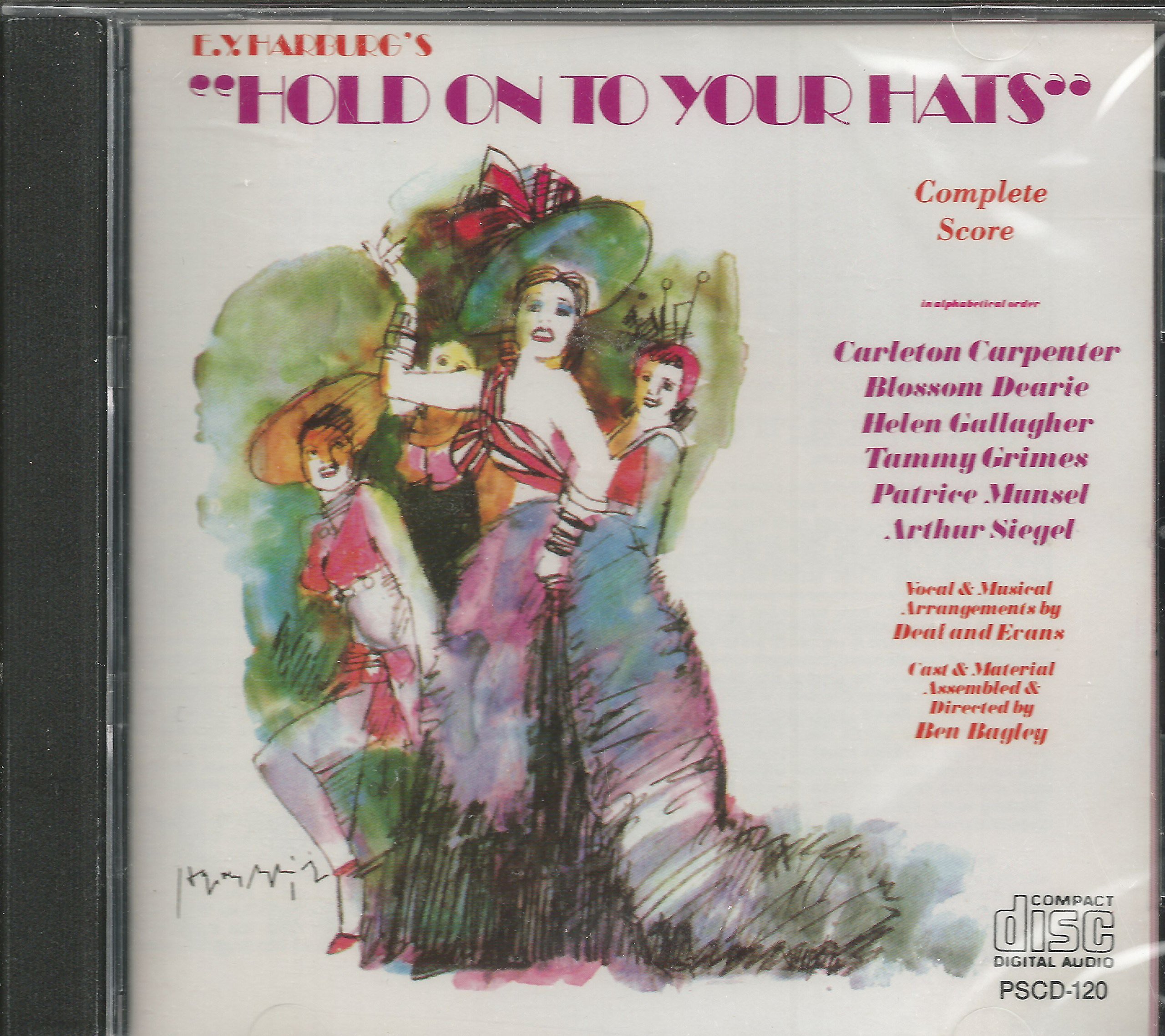 E.Y. Harburg's Hold on to Your Hats - Vintage Broadway Musical Soundtrack CD - Perfect for Theater Lovers & Music Collectors