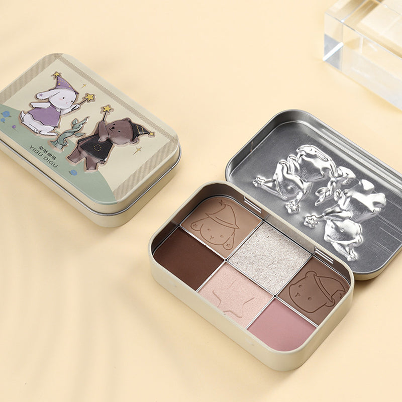YIGUDIGU Departure Whisper Lake Eyeshadow Palette - 12 Highly Pigmented Matte & Shimmer Shades for Day & Night Makeup Looks | Perfect for Parties, Weddings & Everyday Wear
