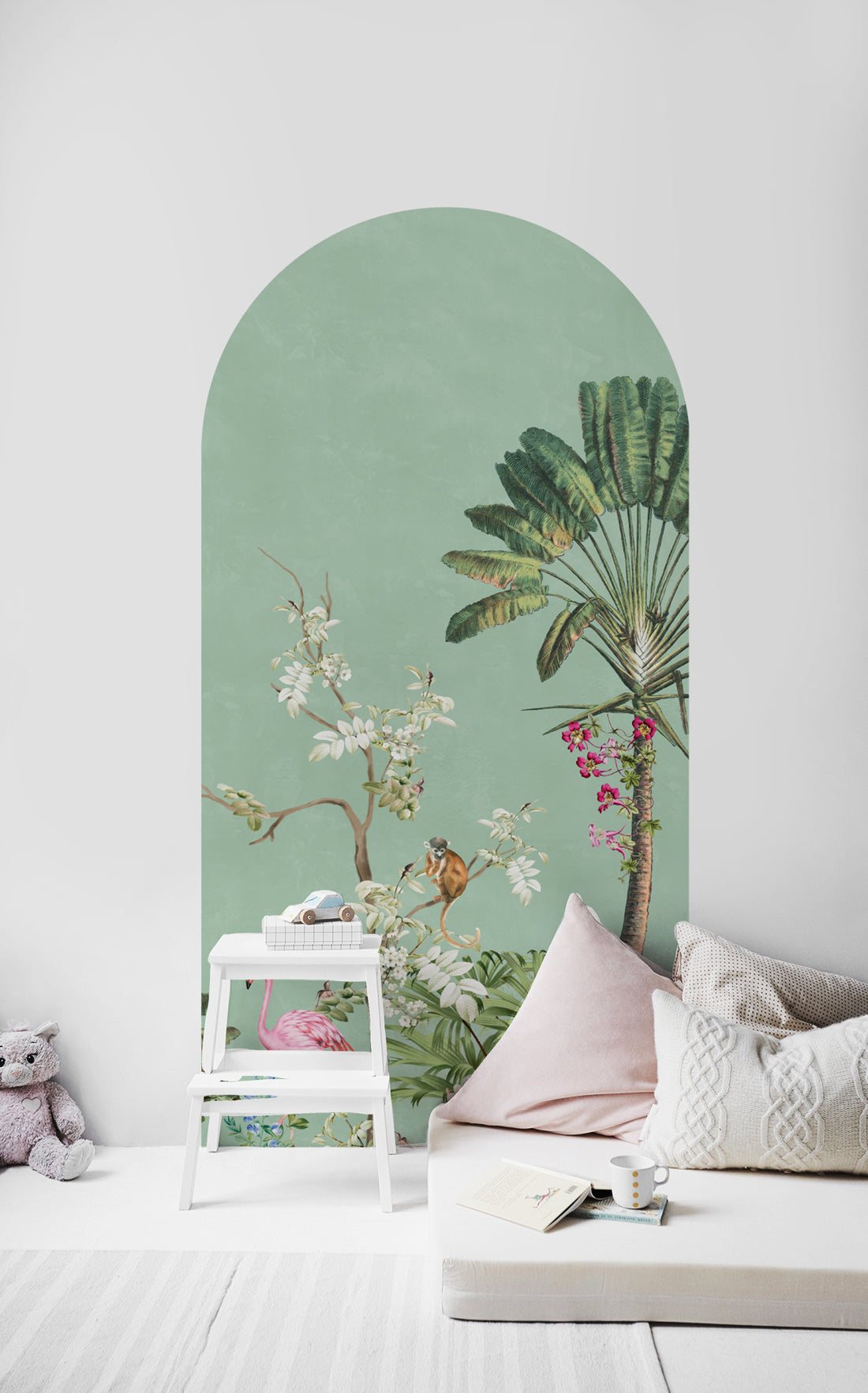 Peel and Stick Arch Wallpaper Decal - Vibrant Exotic Design for Home Decor | Perfect for Living Room, Bedroom & Nursery Wall Art