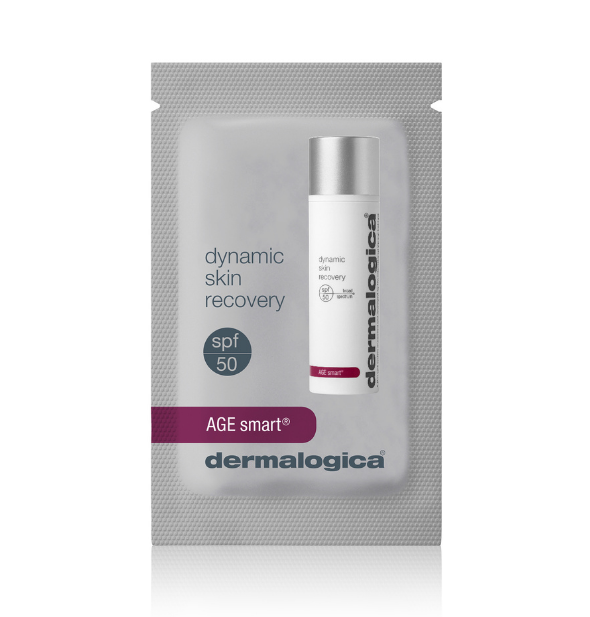Dynamic Skin Recovery SPF50 Sunscreen (4 Samples) - Hydrating & Anti-Aging Daily Moisturizer for Face, Perfect for Outdoor Activities & Travel Skincare Routine