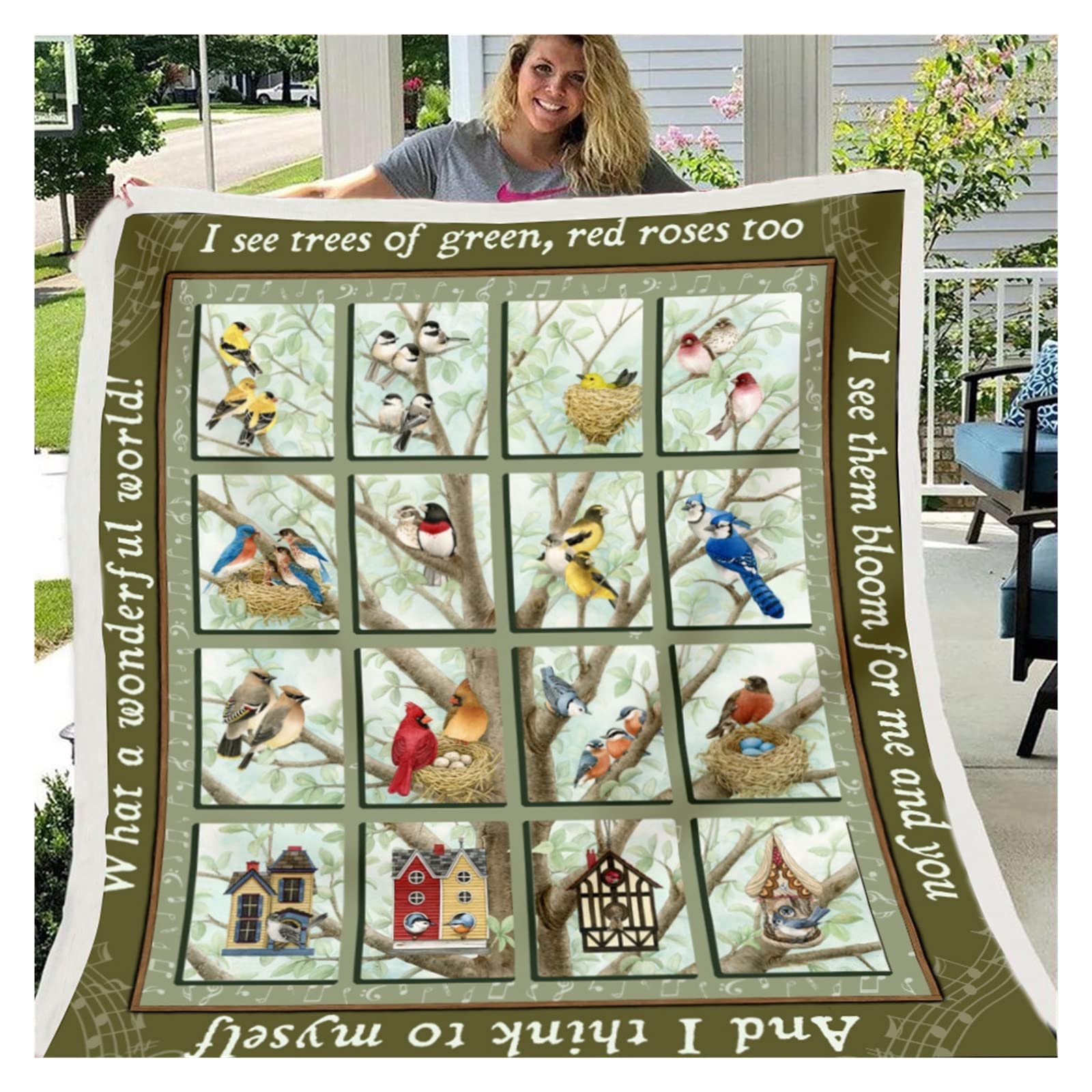 KaiLangDe Personalized Flannel Blanket - Soft & Fluffy Letter Blanket with Custom Message, 100x150cm - Perfect Birthday Gift for Mom from Daughter or Son, Great for Cozy Nights & Family Gatherings (Color: 21)