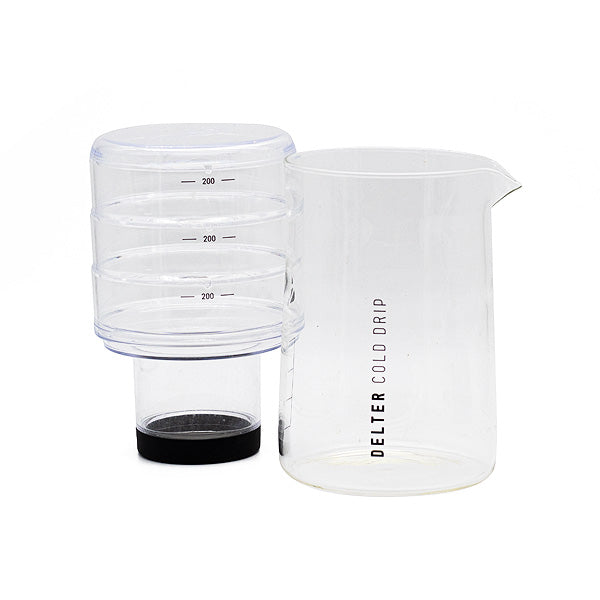 Premium Delter Cold Drip Coffee Maker - Portable Iced Coffee Brewer for Home & Office - Perfect for Camping, Travel & Outdoor Adventures