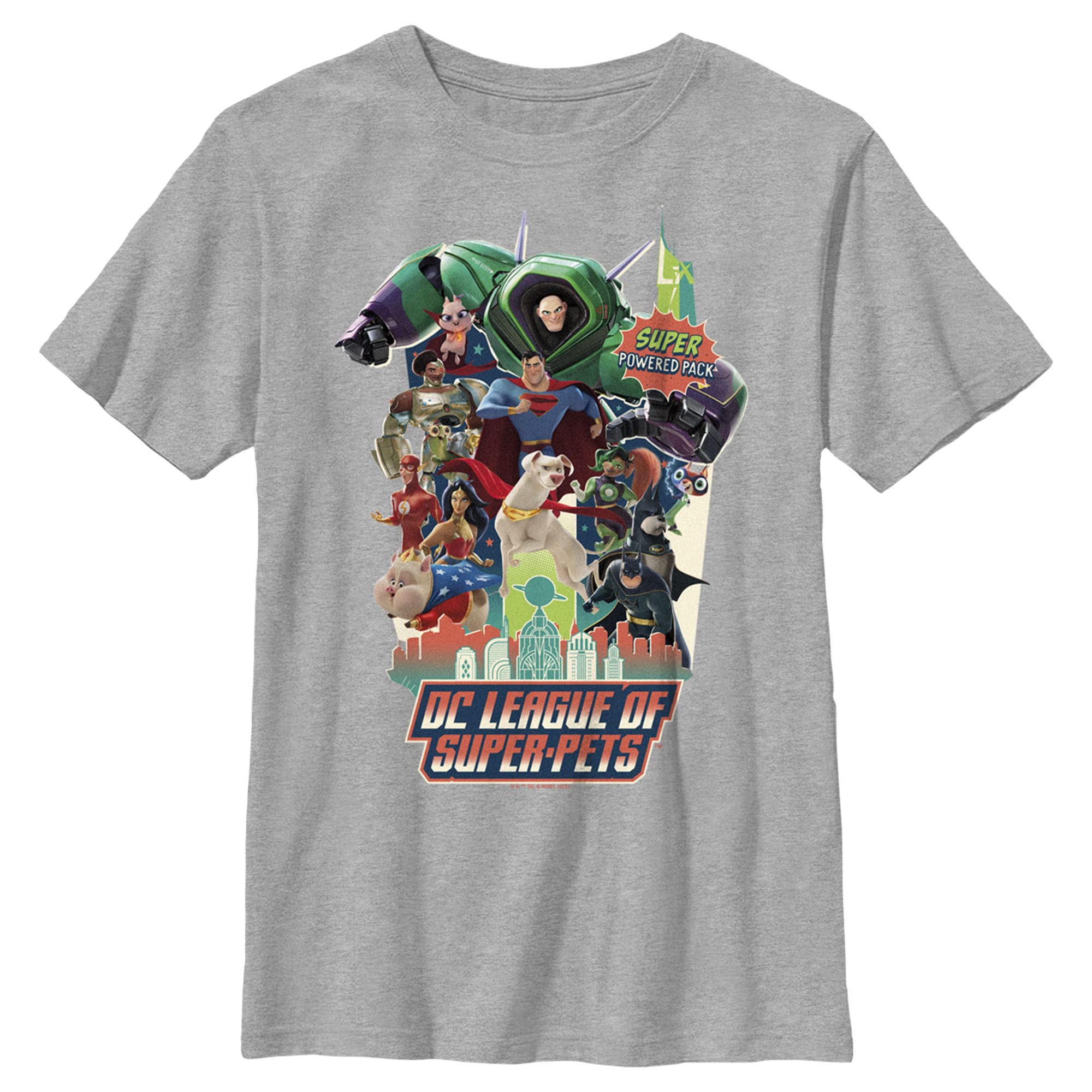 DC Super-Pets Boys' Character T-Shirt - Fun Superhero Outfit