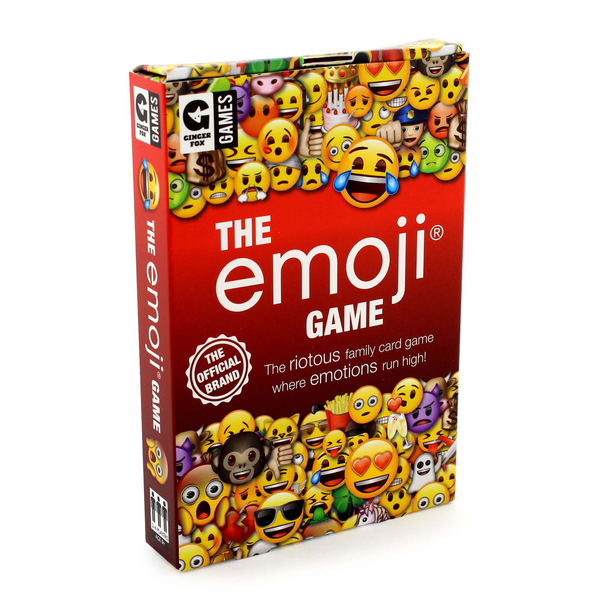Ginger Fox - Emoji Card Game | Fun Family & Party Game for Gatherings, Game Nights & Hangouts | Kids & Adults Ages 8+ | Perfect for Birthdays, Holidays & Social Events