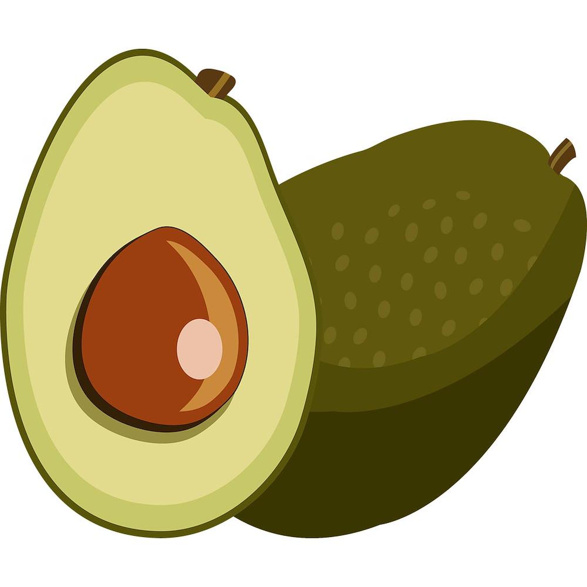 Avocado Shaped Ceramic Coffee Mug 11 oz (325 ml) - Perfect for Tea, Hot Chocolate & Office Use - Funny Gift for Avocado Lovers