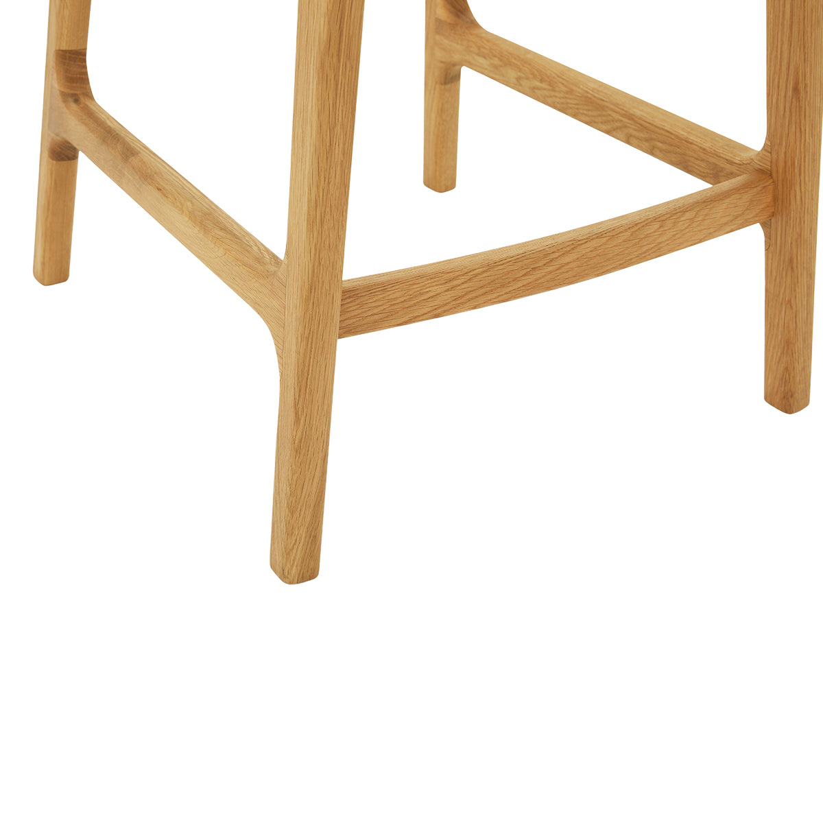 Premium Alaska Fabric Bar Stool - Comfortable & Stylish Counter Height Stool for Kitchen Island, Breakfast Nook, or Home Bar - Durable Upholstered Seat with Metal Base