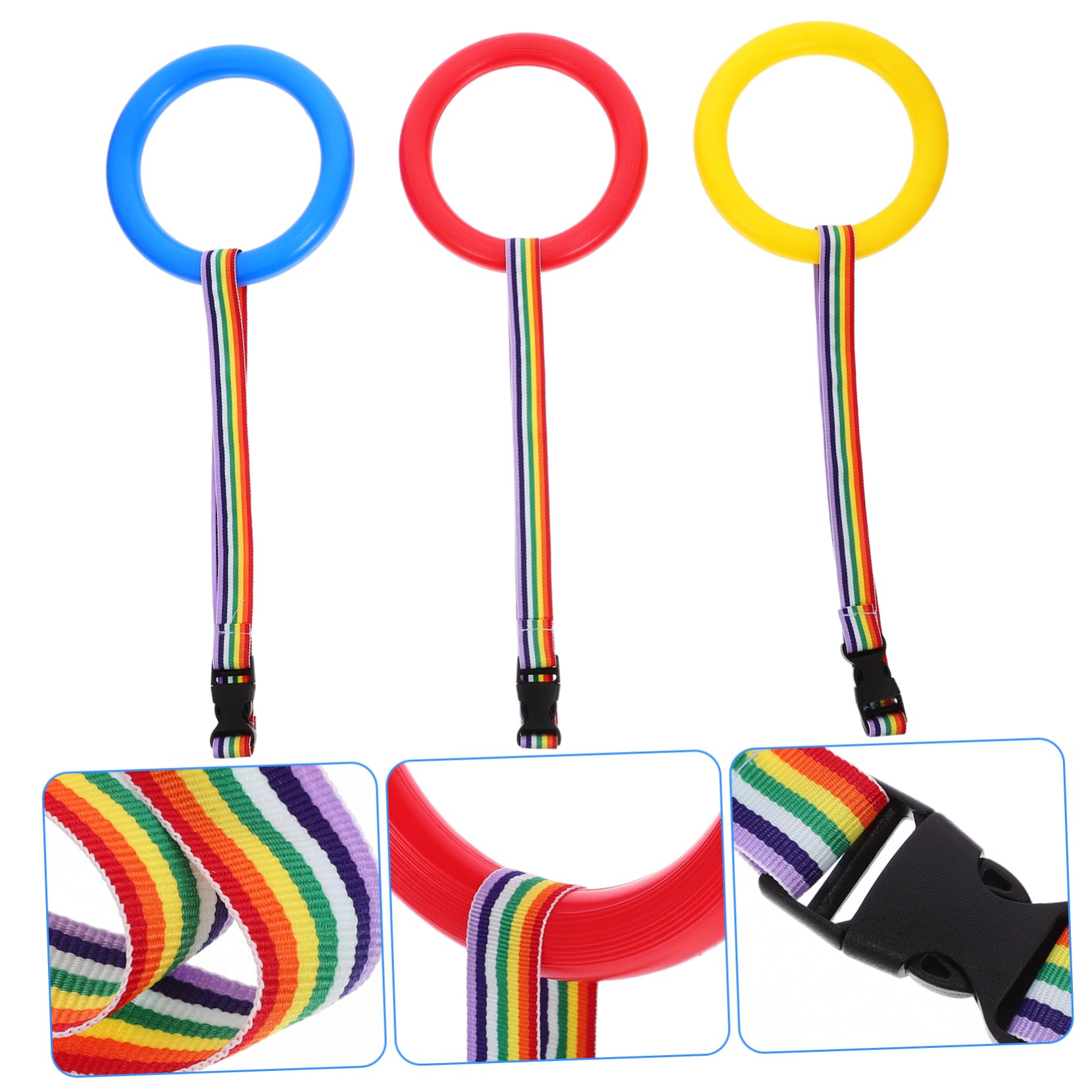 Hohopeti 3-Piece Detachable Safety Leash for Girls - Adjustable Walking Rope for Preschoolers & Toddlers - Perfect for Outdoor Play, Park Visits, and Crowded Places