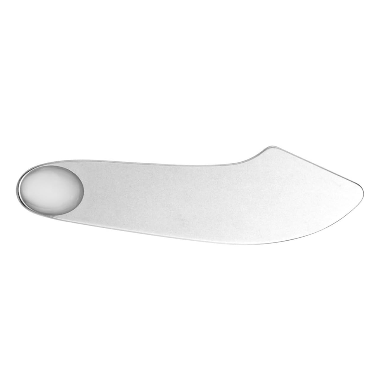 Professional Stainless Steel Makeup Spatula - Cosmetic Mixer & Foundation Spatula for Seamless Blending | Perfect for Makeup Artists & DIY Beauty Enthusiasts | Ideal for Mixing Foundations, Creams & Pigments