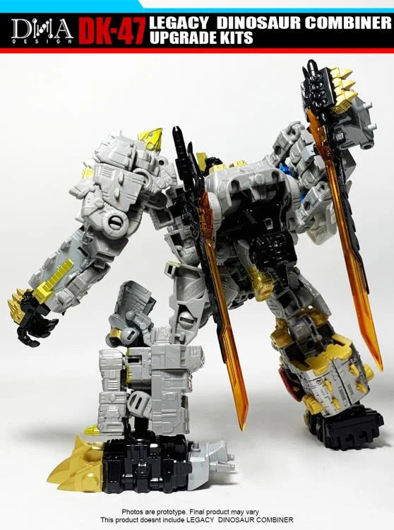 DNA Design DK 47 Upgrade Kit for Legacy Core Dinobot Combiner - Transformers Toy Accessories for Enhanced Collectible Display & Play Scenes