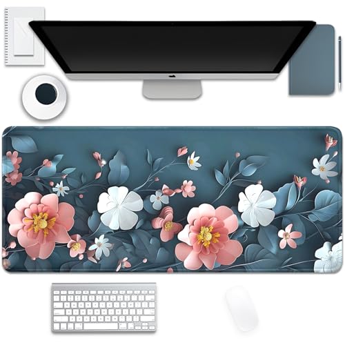 Blue Background Flowers