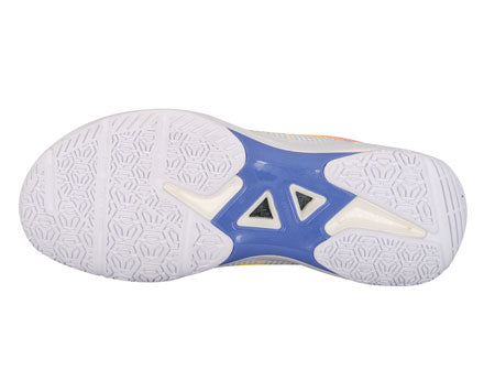 Li Ning Unisex Badminton Shoes AYAS018 - Lightweight & Breathable for Indoor Sports - Perfect for Badminton, Tennis & Court Games (White)
