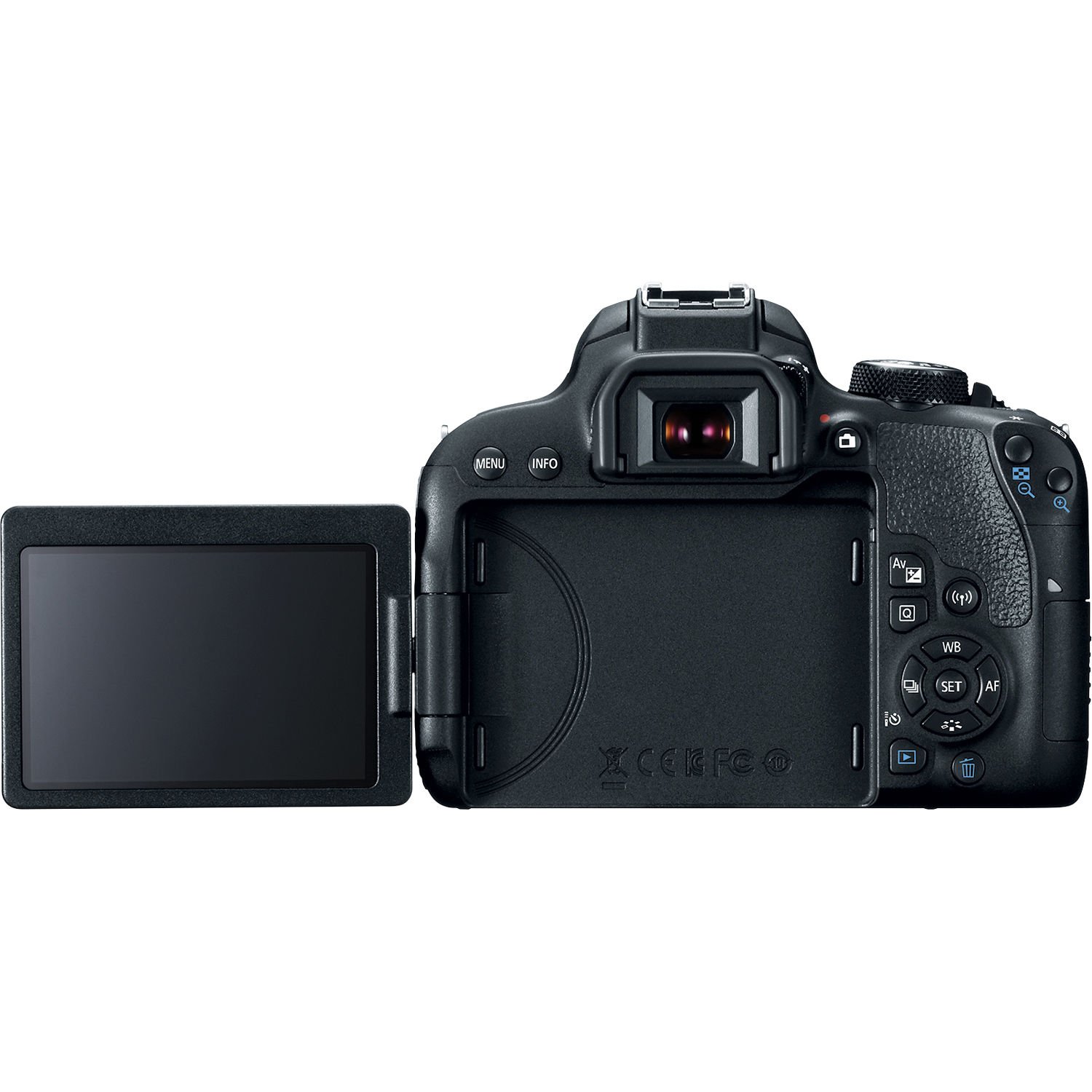 Canon EOS Rebel 800D / T7i DSLR Camera Body Only with 64GB Memory Card, Case, Corel Photo Software, LPE17 Battery, Card Reader, Tripod & HDMI Cable - Renewed - Perfect for Photography Enthusiasts, Travel & Professional Shoots