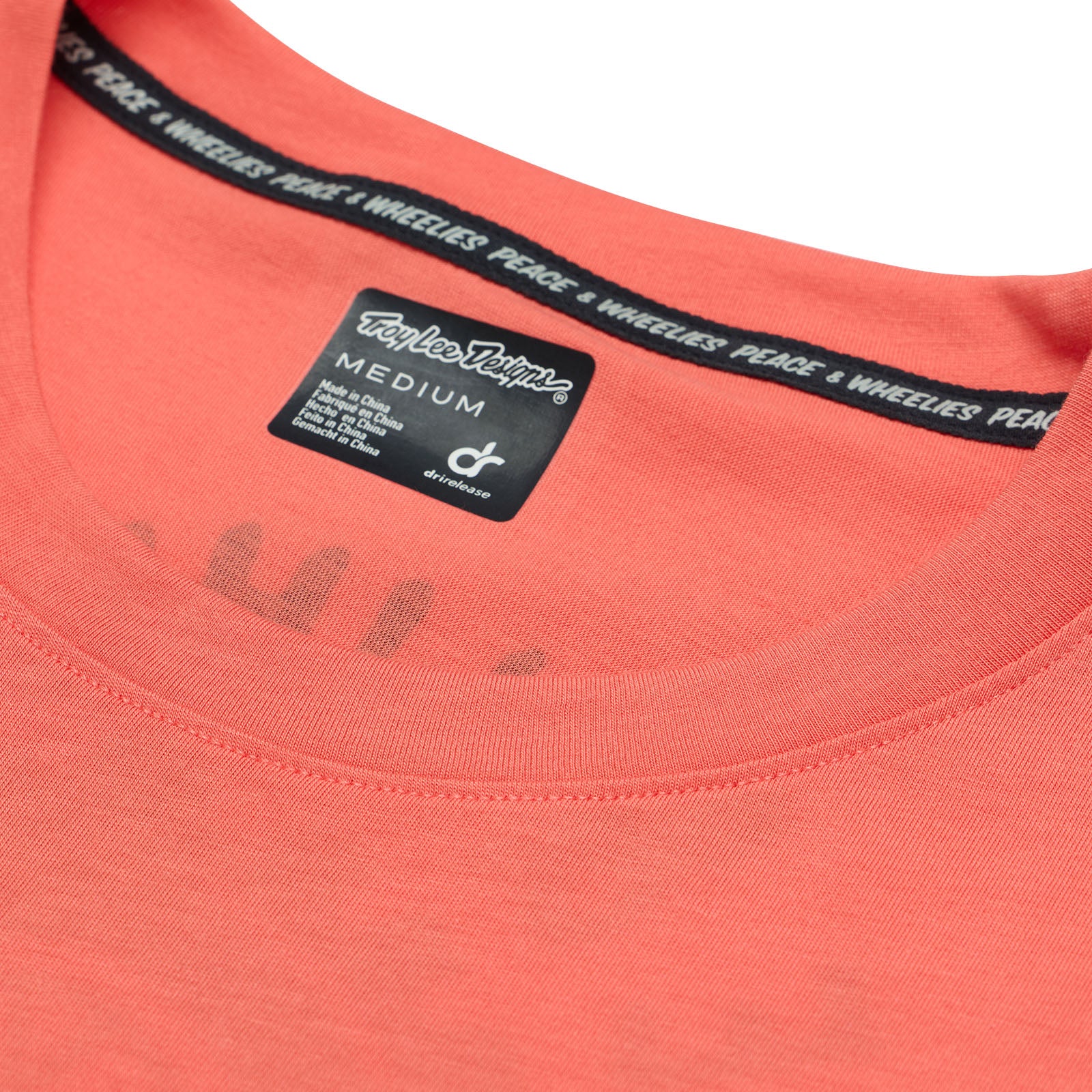 Skyline Short Sleeve Ride Tee P&W Melon - Comfortable Cycling Shirt for Men & Women - Perfect for Mountain Biking, Road Cycling and Outdoor Adventures