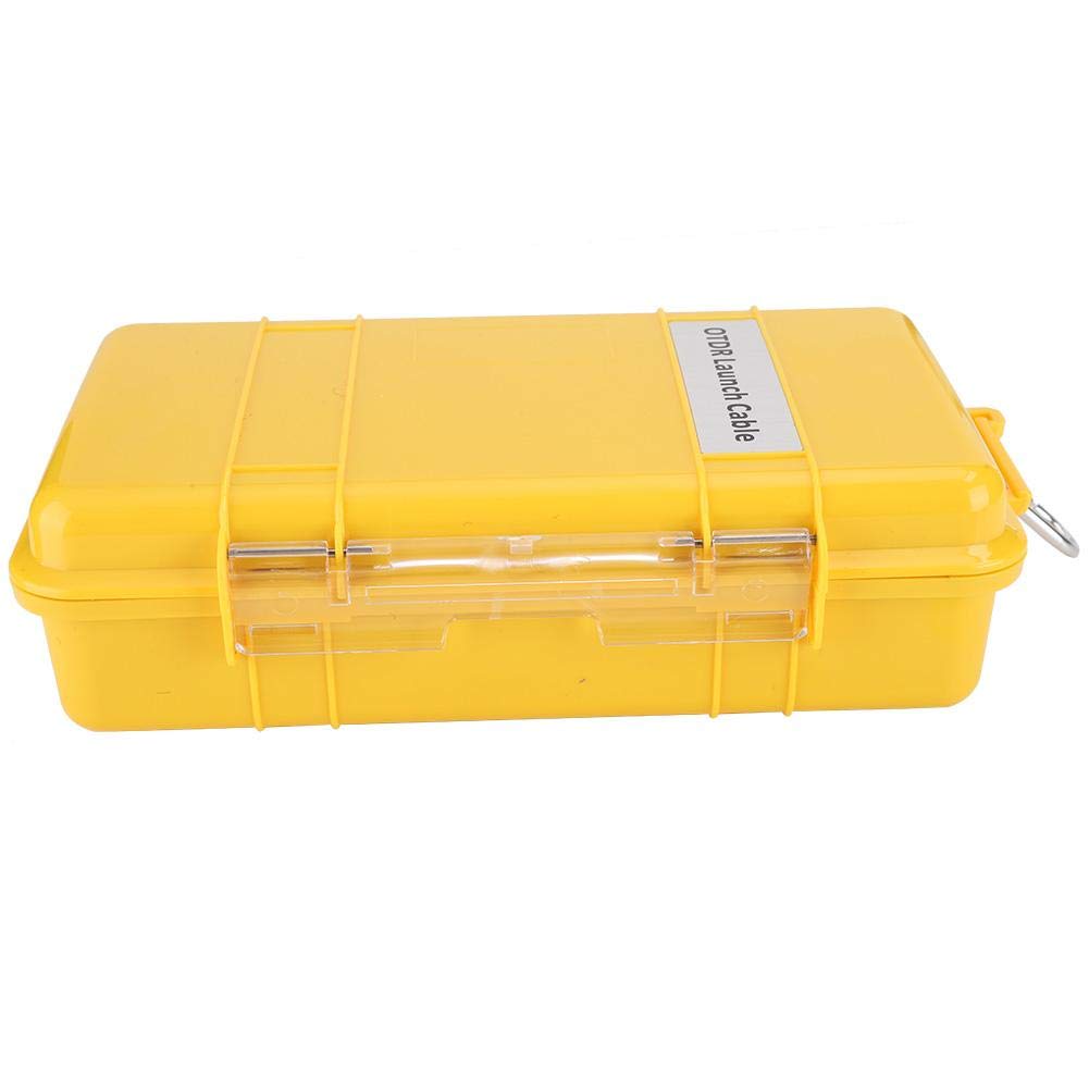 OTDR Launch Cable Box - FC/UPC to FC/UPC 1km Fiber Optic Cable for Optical Time-Domain Reflectometer Testing | Reduce Dead Zone & Improve Accuracy | Ideal for Network Installation, Maintenance & Troubleshooting