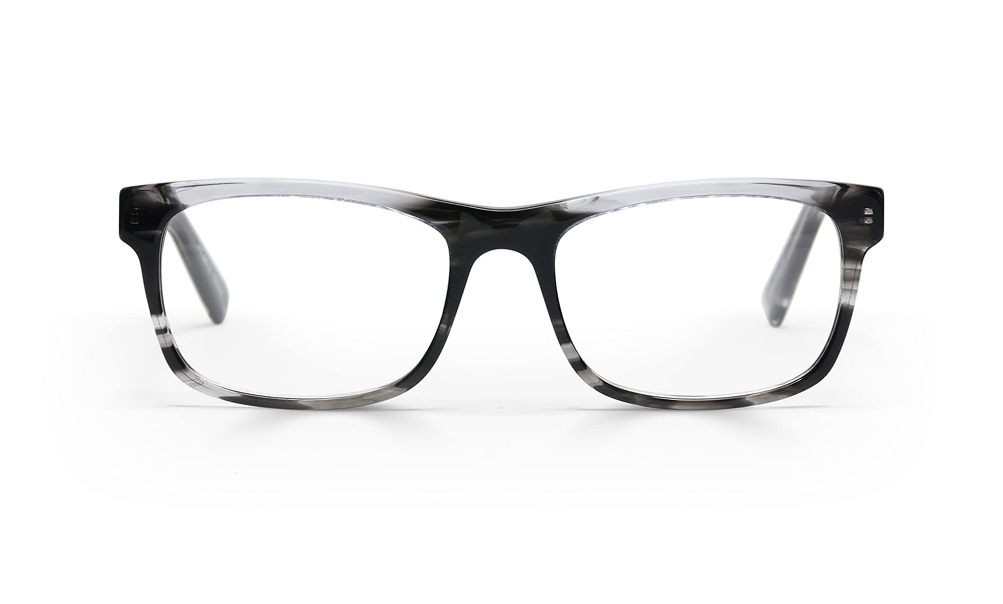 eyebobs Full Zip Unisex Premium Reading Glasses for Men & Women | Stylish Rectangle Frames | Perfect for Office, Reading & Computer Work
