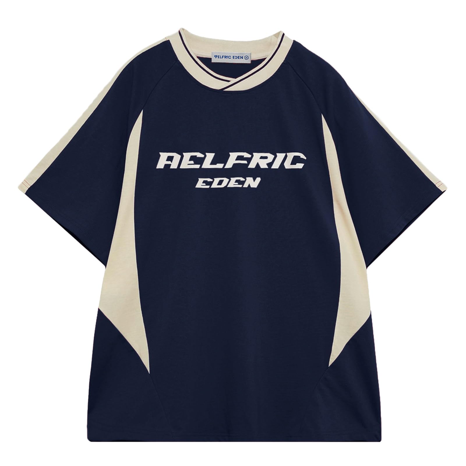 Aelfric Eden Y2K Graphic Tees - Men's Oversized T-Shirt, Streetwear Racing Shirt, Unisex Casual Summer Top for Urban Fashion & Street Style Outfits