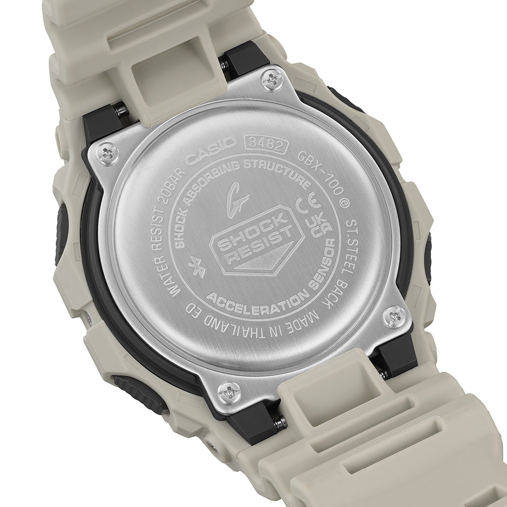 G Shock G Lide GBX100-8D Bluetooth Smartwatch with Tide Graph & Moon Data - Perfect for Surfing, Fishing & Outdoor Adventures
