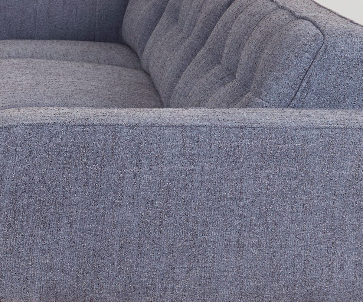 Modern Thora Chaise Sectional Sofa - Comfortable L-Shaped Couch with Reversible Chaise for Living Room, Lounge & Family Room - Perfect for Relaxing & Entertaining
