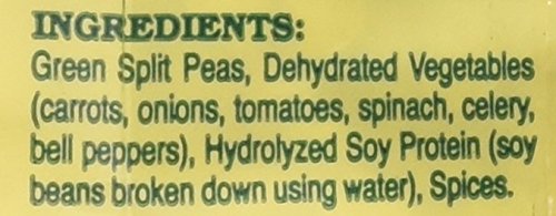 Organic Split Pea Soup - Sierra Soups Fresno Fog, 16.5 Oz (6-Pack) | Vegan, Gluten-Free & Non-GMO | Perfect for Camping, Quick Meals & Emergency Food Supply