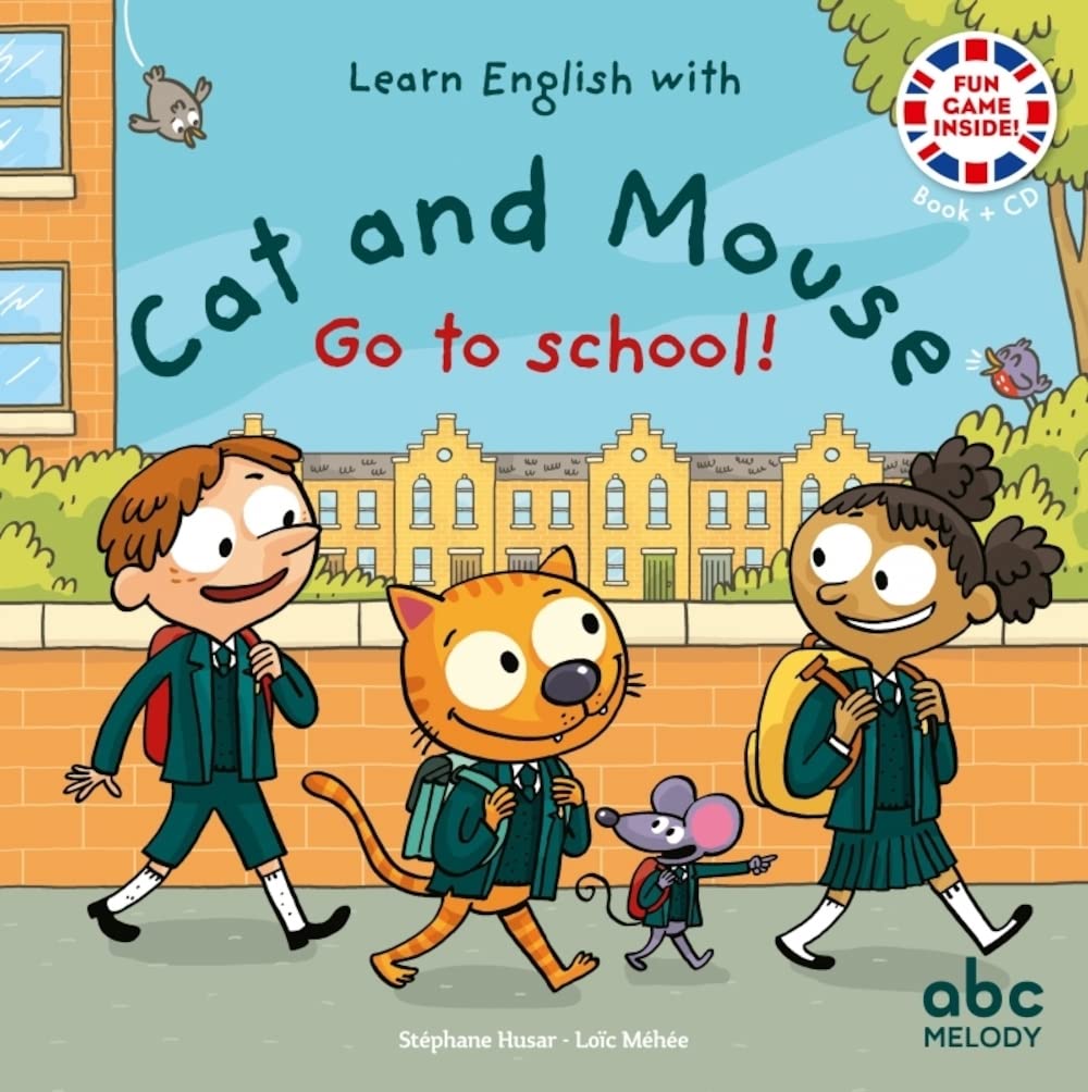 Learn English with Cat and Mouse - Fun Educational Toys for Kids | Perfect for School, Homeschooling & Language Learning Activities