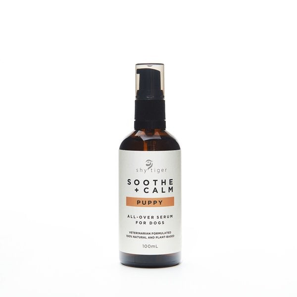 Calming Aromatherapy Puppy Serum for Dogs - Relaxing Essential Oil Blend for Anxious Pets, Grooming & Stress Relief