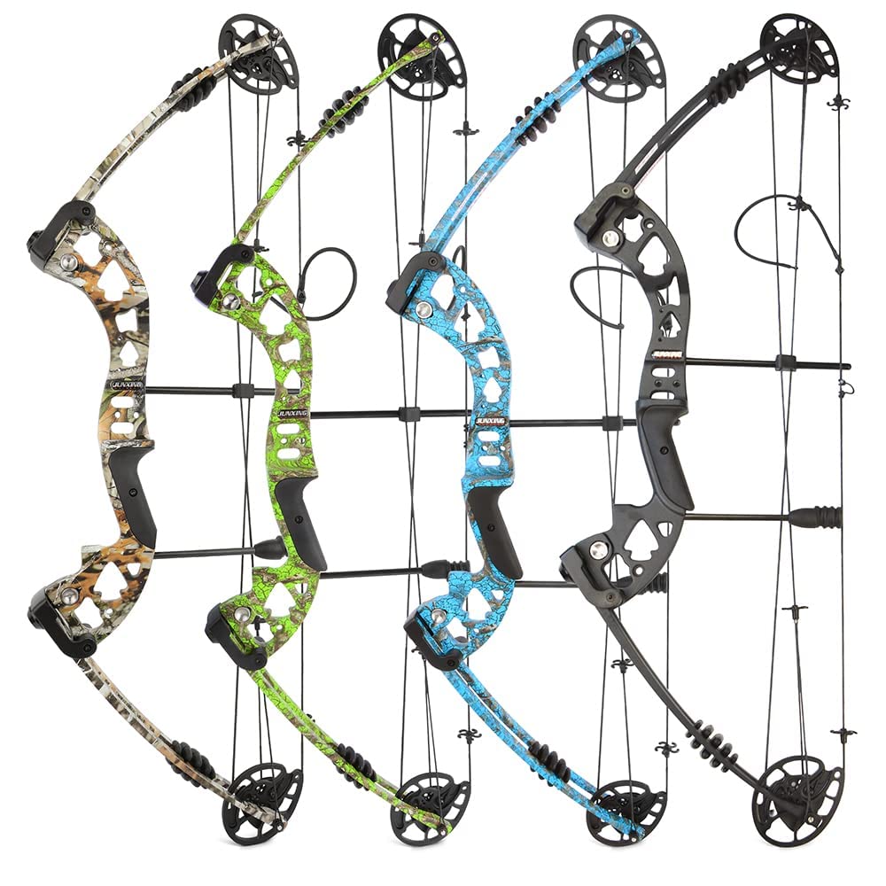 Compound Bow Set for Hunting & Target Practice - Right/Left Hand Archery Bow 30-55 Lbs Draw Weight, IBO 310 FPS | Perfect for Adults & Beginners | Includes Hunting Accessories for Outdoor Sports