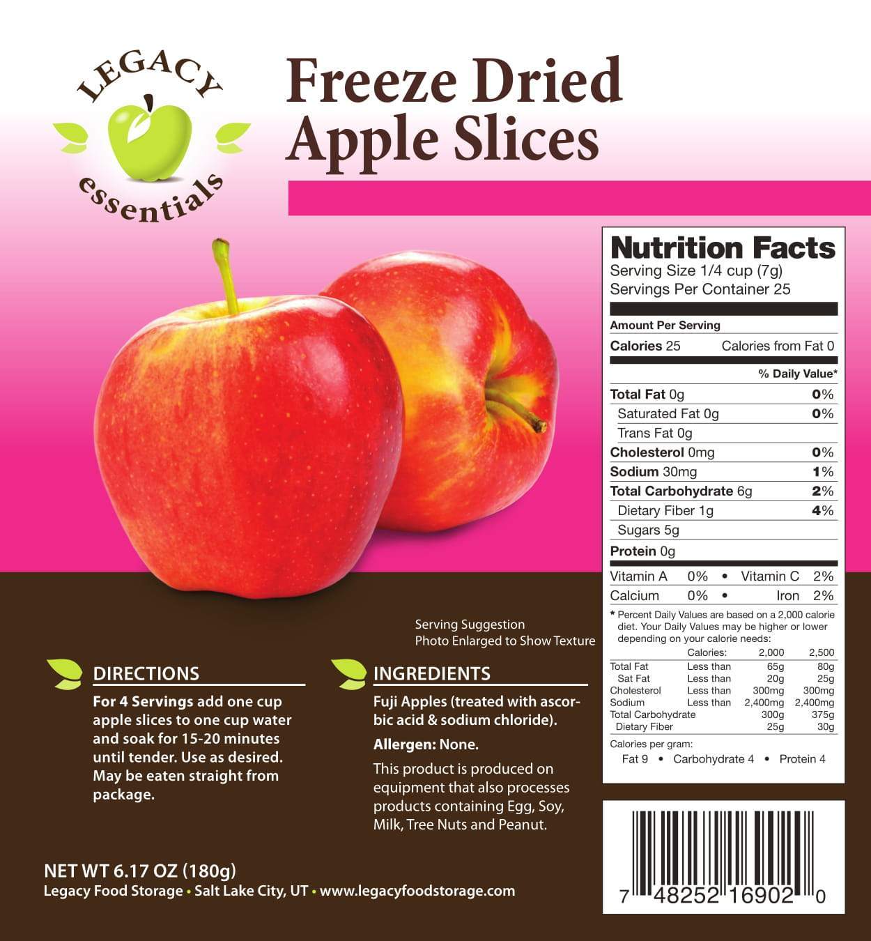 Legacy Freeze Dried Fruit Variety Pack - 100% Natural, Non-GMO, Gluten-Free Snacks for Kids & Adults - Perfect for Hiking, Camping, School Lunches & Healthy On-the-Go Snacking