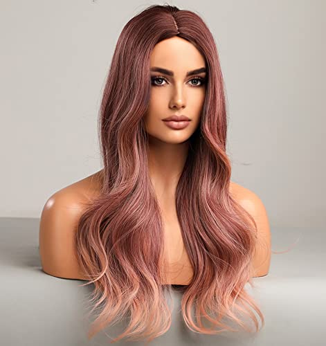 Platinum Blonde Ombre Lace Front Wig - Natural Looking Human Hair Wig for Women | Perfect for Cosplay, Parties & Daily Wear