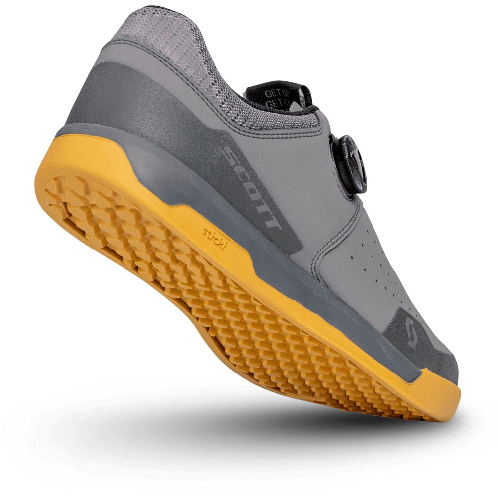 Scott Volt Sport Shoes for Men - Lightweight Grey & Black Running Shoes for Gym, Training & Outdoor Activities