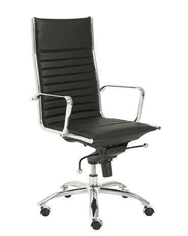 EURO Dirk High Back Ergonomic Office Chair - 7 Color Options for Home & Professional Workspaces