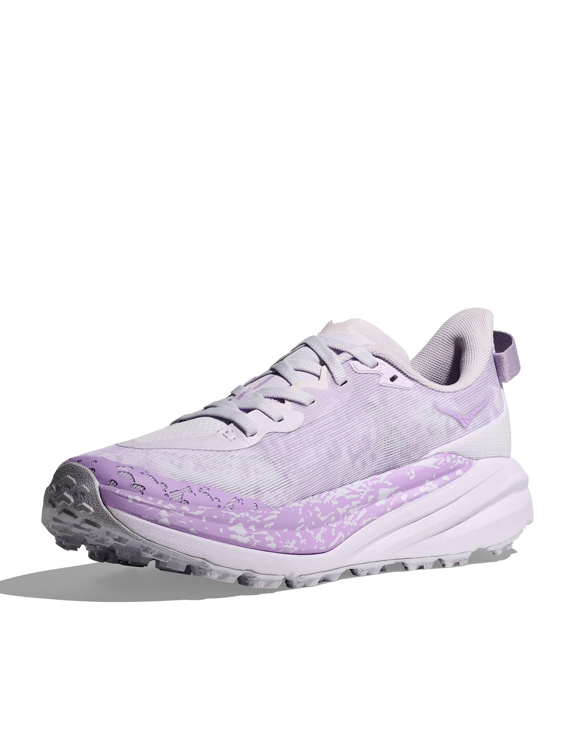 HOKA Speedgoat 6 Trail Running Shoes - Starlight Glow/Aster Flower for Women & Men | Lightweight & Cushioned for Hiking, Trail Running & Outdoor Adventures