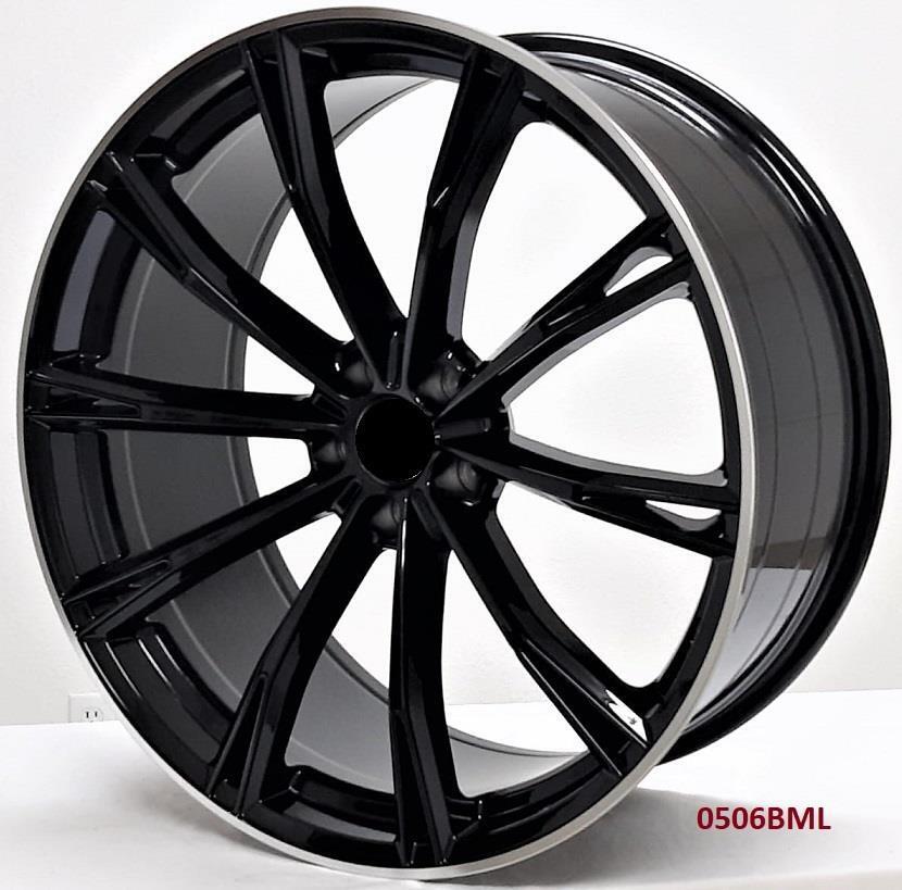 19'' Alloy Wheels for AUDI A3 2006 & Up - 19x8.5 5X112 Bolt Pattern - Premium Replacement Rims for Enhanced Performance & Style - Perfect for Street Driving, Car Shows & Performance Upgrades