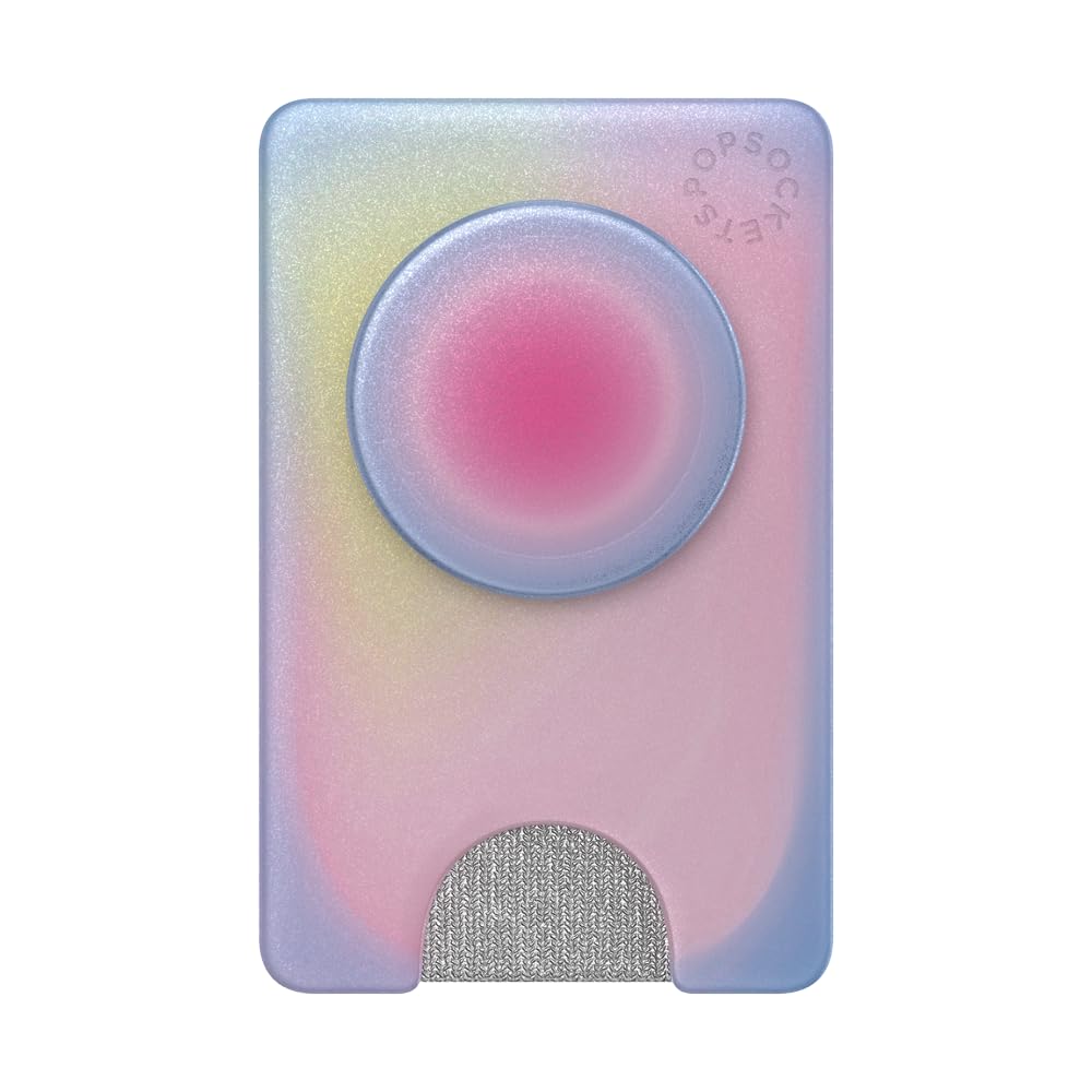 PopSockets Expanding Phone Grip & Wallet - Slim Card Holder for iPhone & Android - Secure Phone Stand & Wallet for Everyday Use, Travel & Hands-Free Convenience