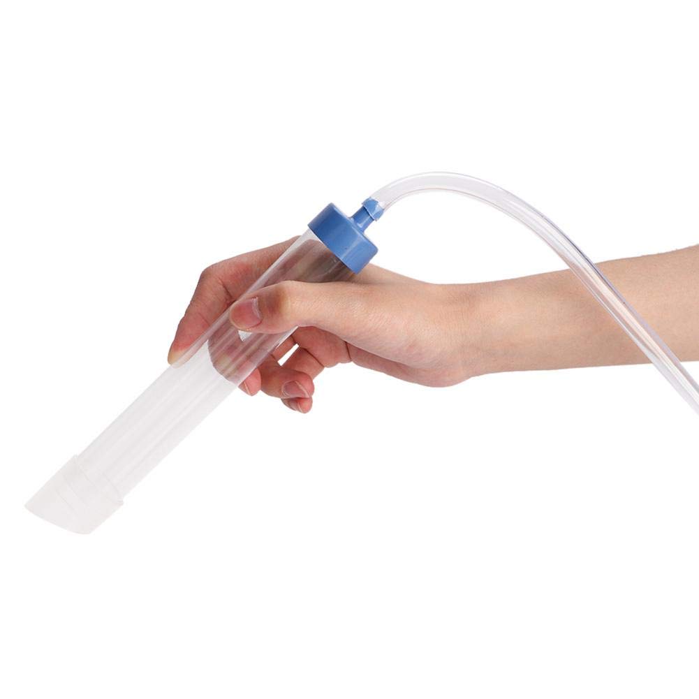 Premium Aquarium Gravel Cleaner - Fish Tank Vacuum Siphon with Water Changer, Efficient Drainer for Small Fish Tanks | Perfect for Weekly Water Changes & Substrate Cleaning