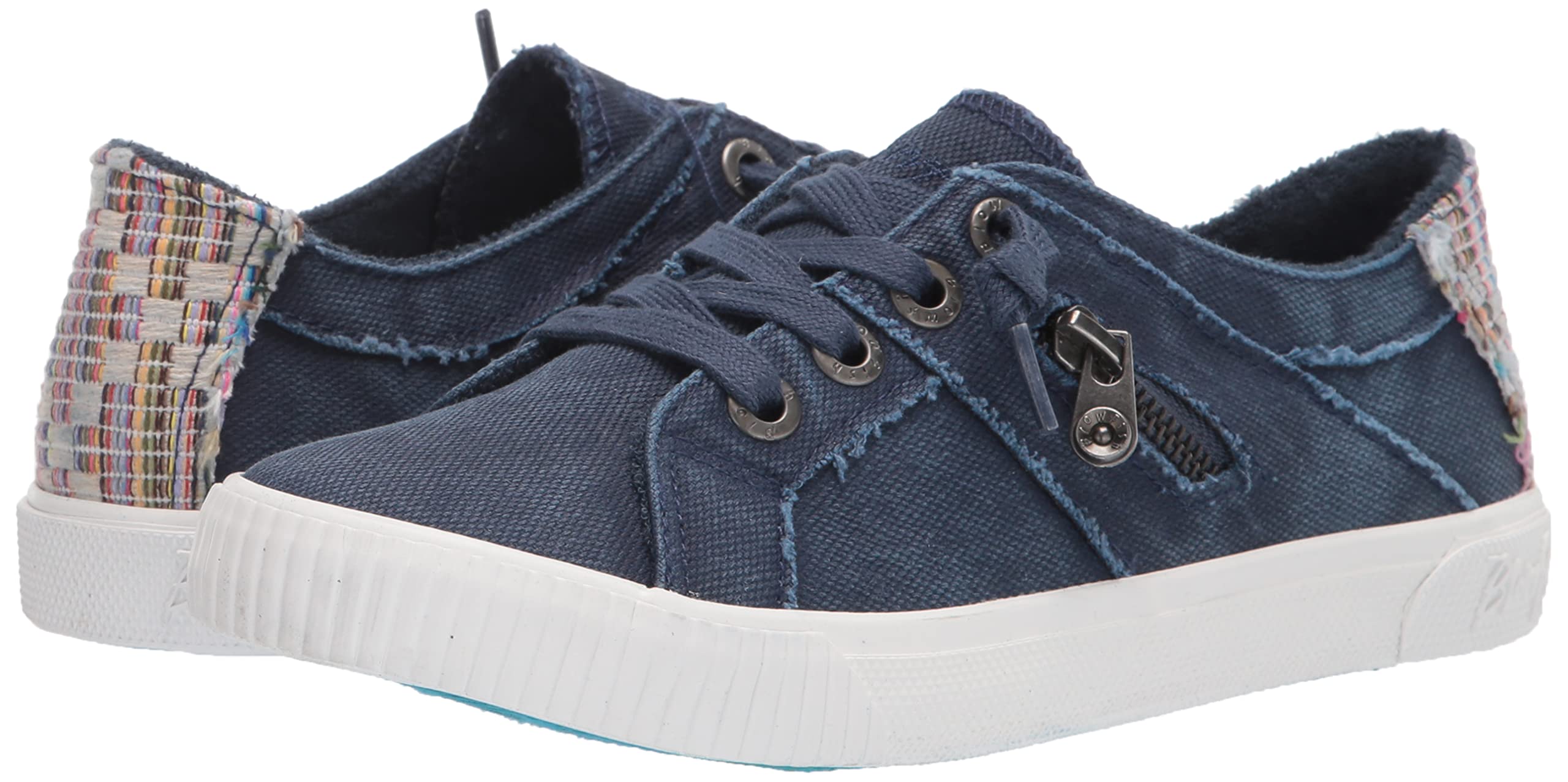 Blowfish Malibu Women's Low-Rise Sneakers - Comfortable Casual Fruit Print Shoes for Walking, Travel & Everyday Wear