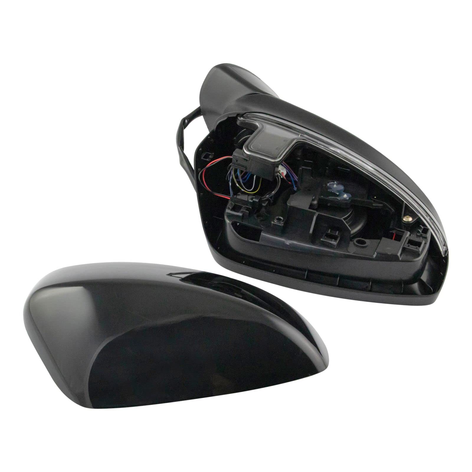 Right Side Passenger Mirror Replacement for 2016-2017 Mazda CX-9 - OEM MA1321196 Fit - Perfect for Parking & Lane Changes