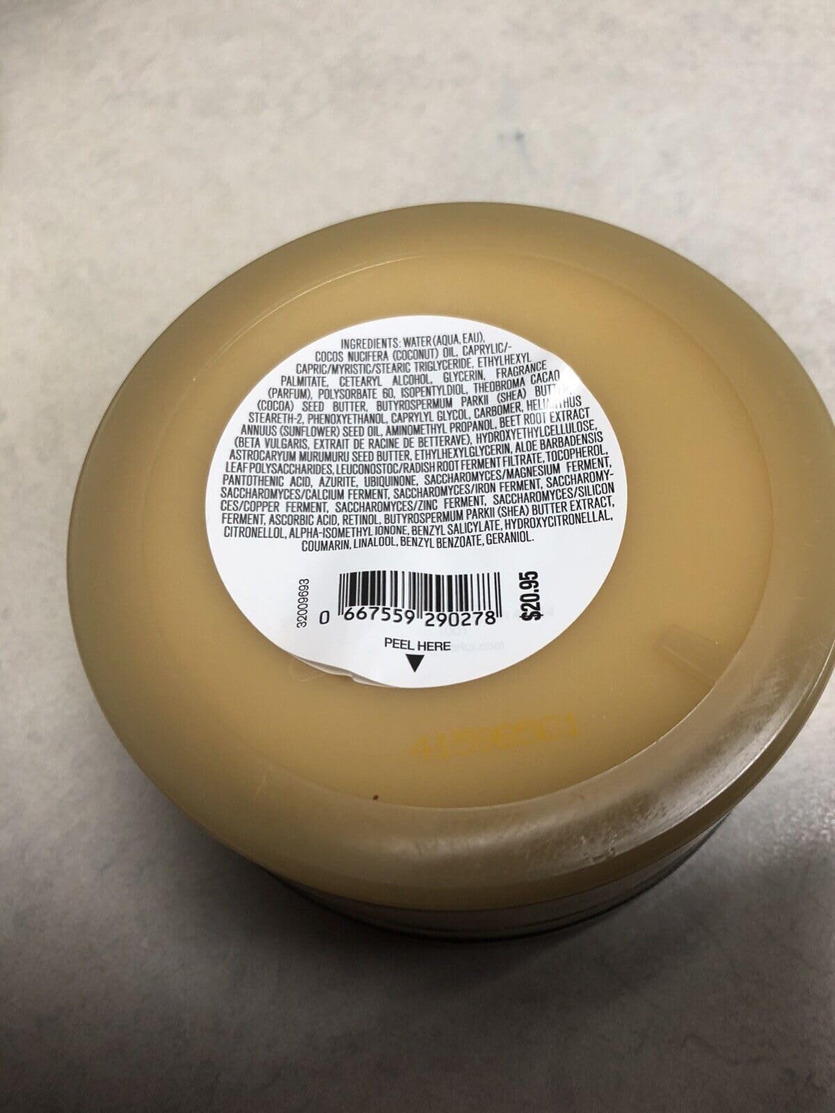 Organic Coco Shea Honey Body Butter - Deep Moisturizing Cream for Dry Skin, 6.5 oz | Ultra Hydrating & Nourishing for Hands, Feet & Body | Perfect for Winter Care & Spa Treatments