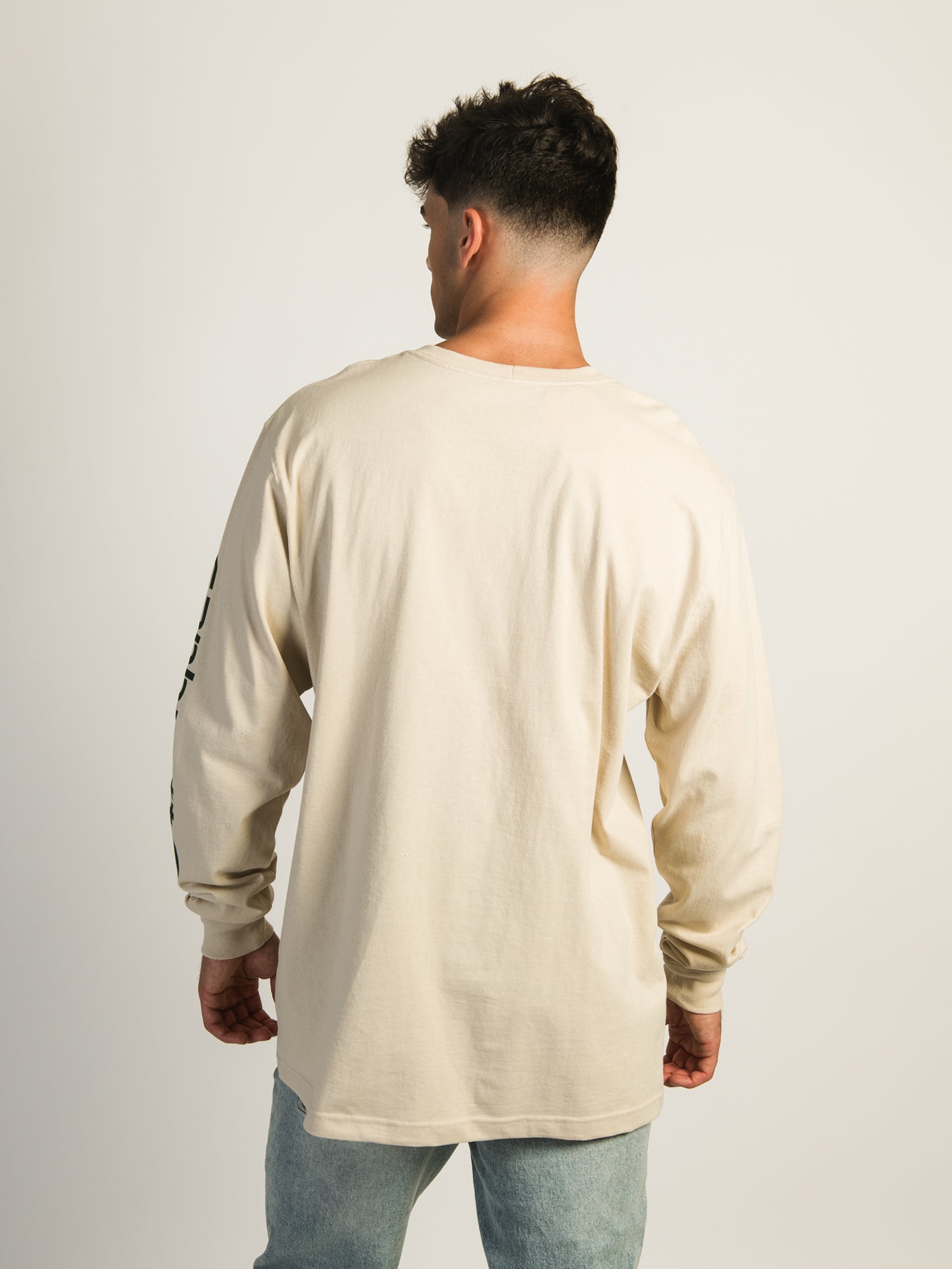 Carhartt Signature Long Sleeve T-Shirt for Men - Durable Cotton Work Shirt for Construction, Outdoor & Casual Wear
