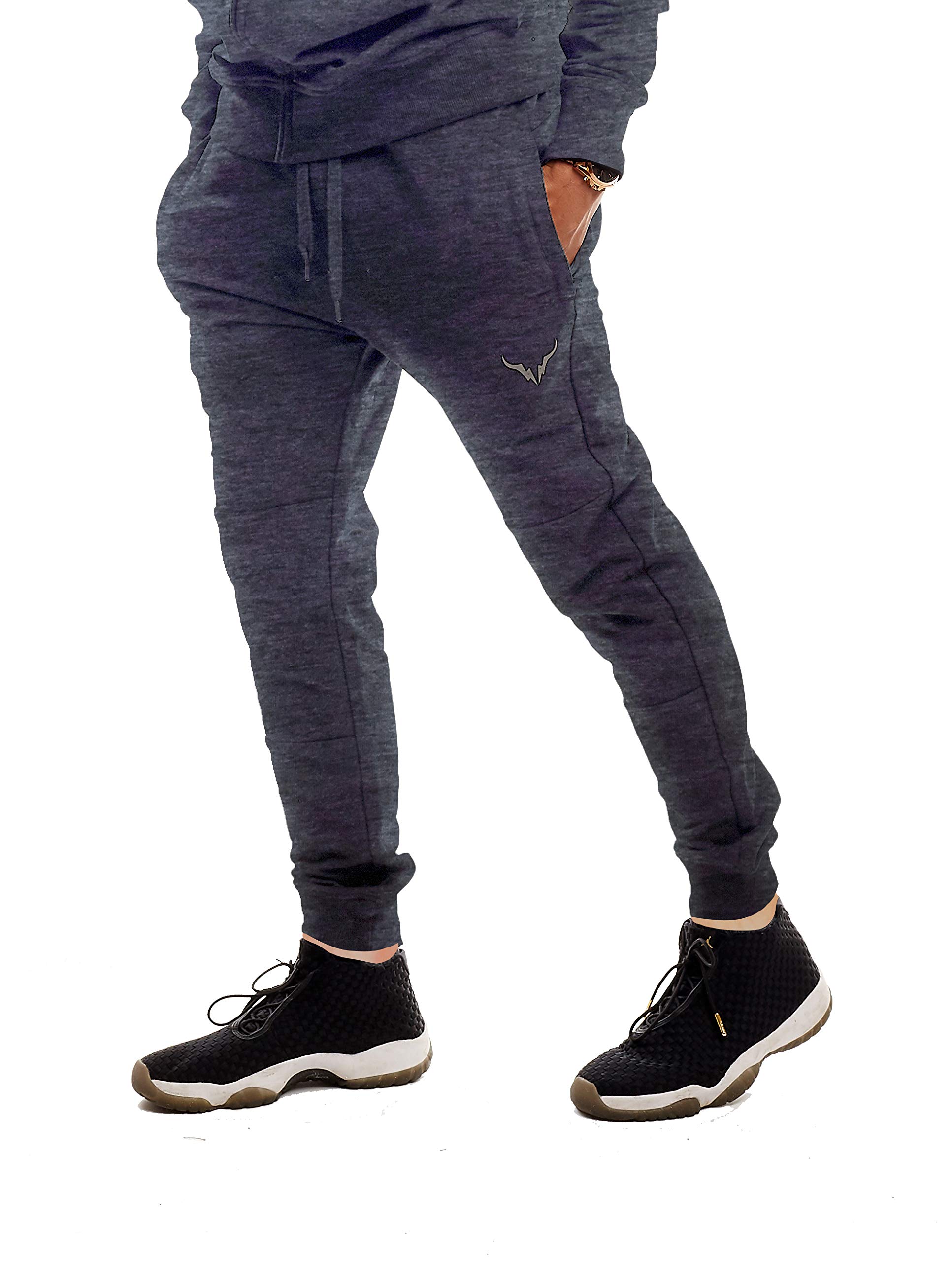 SCREENSHOT Men's Premium Slim Fit Workout Pants - Athletic Jogger Gym Sweatpants for Running, Training & Casual Wear | Moisture-Wicking & Stretchable Fitness Pants
