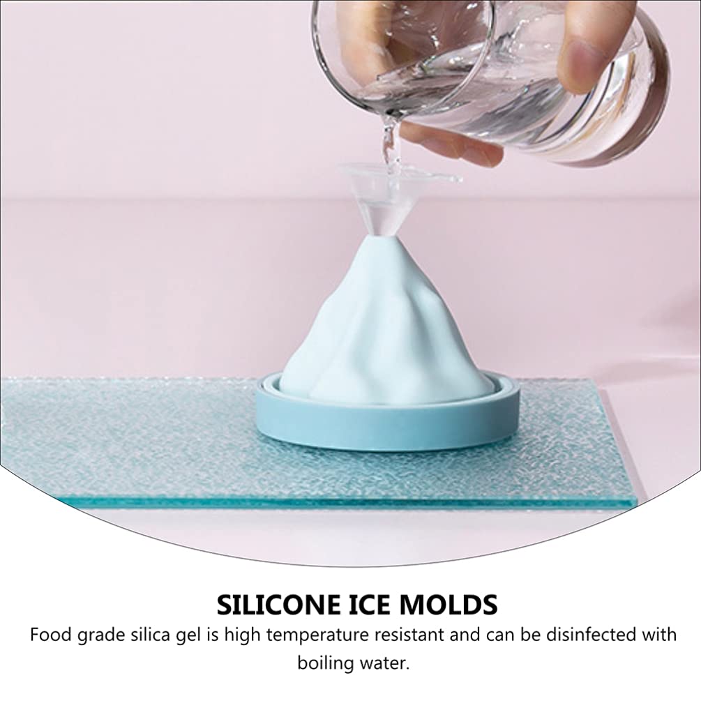 Bestoyard 3pcs Silicone Ice Cube Mold Set - Food Grade for Cocktails & Desserts