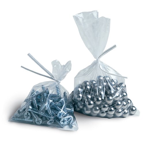 30 X 30 Inch 1.2 Mil Flat Poly Bags (500 Count) - Clear Plastic Bags for Packaging, Shipping & Storage - Durable Polyethylene Bags for Retail, Food, Crafts & Ecommerce