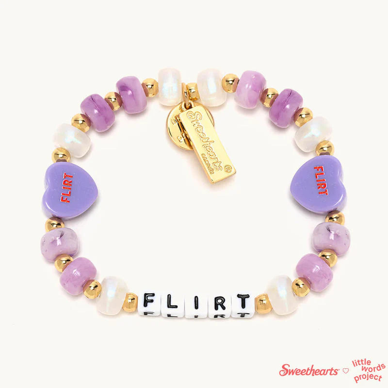 Sweethearts Flirt Bracelet for Women - Adjustable S/M Size - Romantic Couple Gift for Valentine's Day, Anniversary & Date Night
