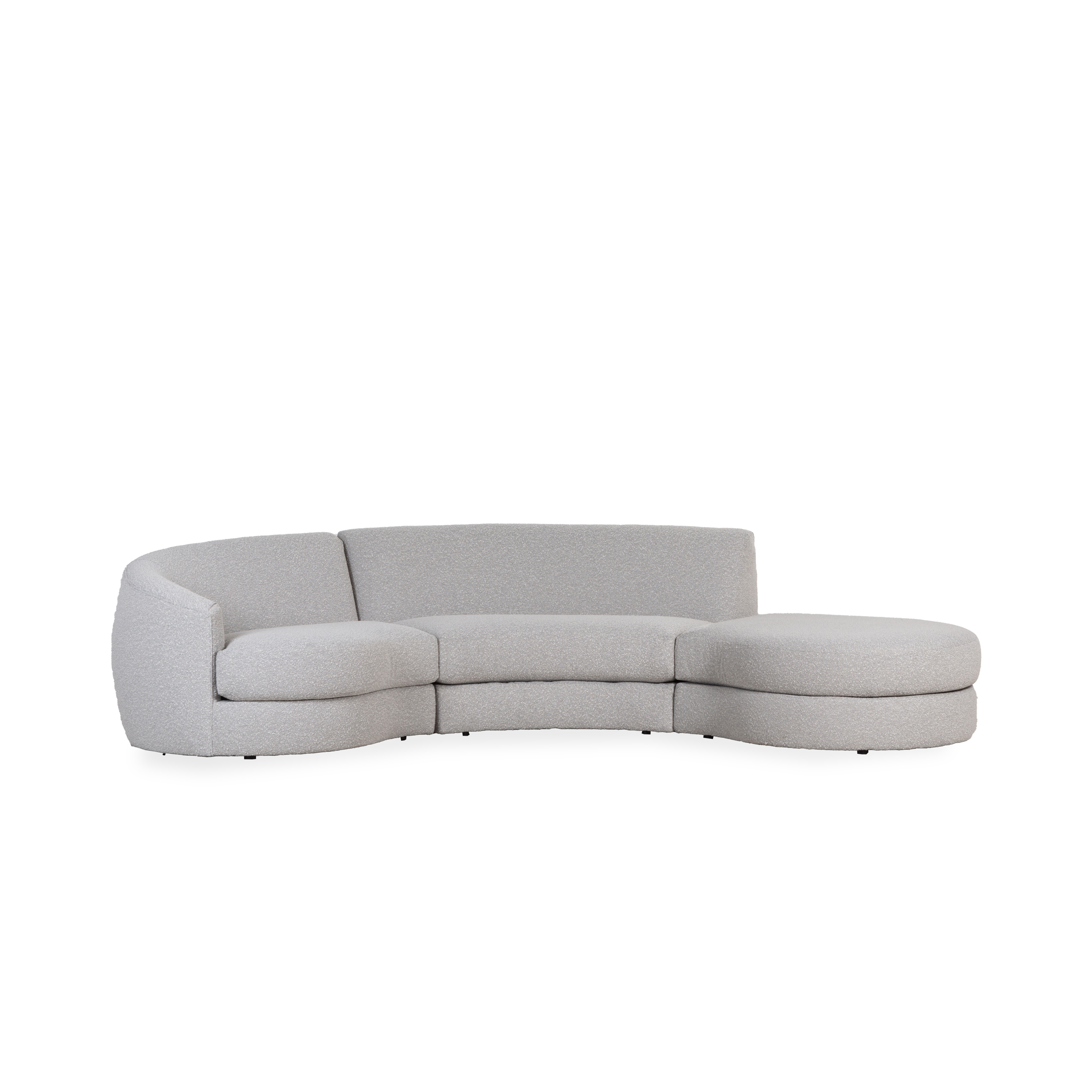 Grace Modular Sectional Sofa - Customizable Living Room Furniture for Small Spaces & Apartments - Perfect for Entertaining, Relaxing & Family Gatherings