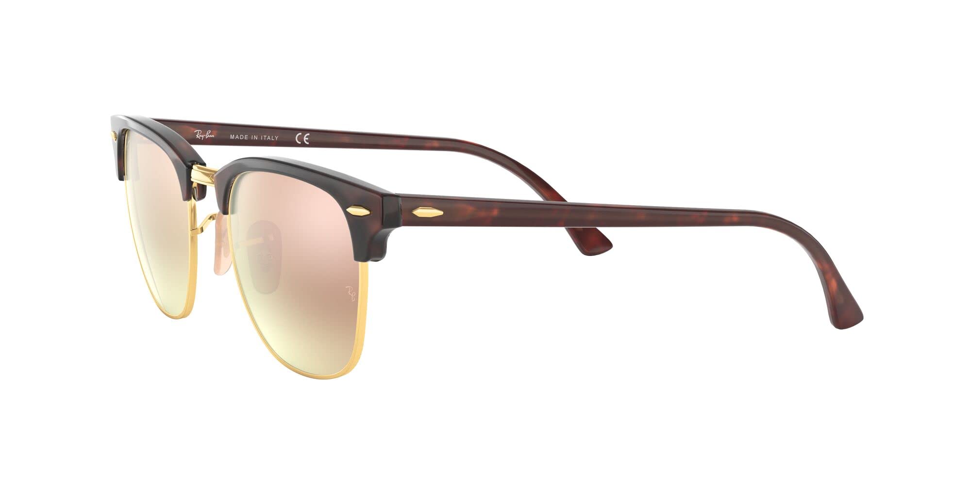 Ray-Ban RB3016 Clubmaster Square Sunglasses – Classic Retro Style, UV Protection, Lightweight Frame – Perfect for Driving, Travel & Outdoor Activities