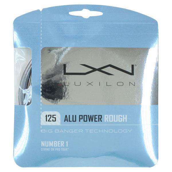 Big Banger ALU Power 125 Rough 17G Tennis String - Premium Polyester Tennis Racket Strings for Professional Players & Tournament Use