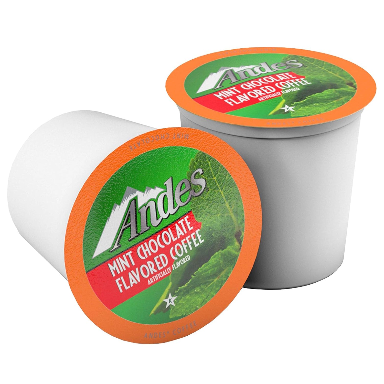 Andes Mints Mint Chocolate Flavored Single Serve Coffee Pods - 12 Pack for Keurig Brewers | Refreshing After-Dinner Drink & Office Break Boost